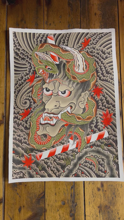 Hannya Print